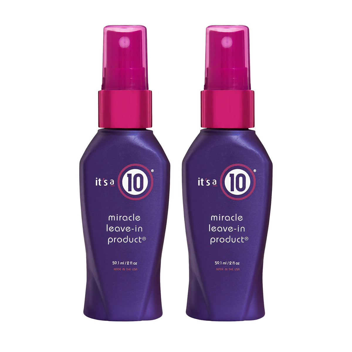 It's a 10 Haircare Miracle Leave-In Product, 2 fl. oz. (Pack of 4)