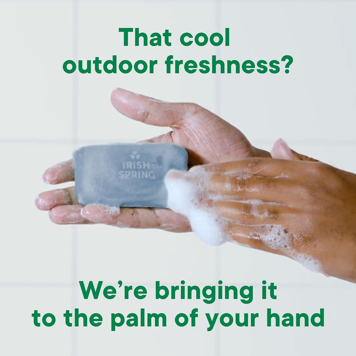 Irish Spring Moisture Blast Deodorant Bar Soap for Men, 3.7 oz (12 Pack)
