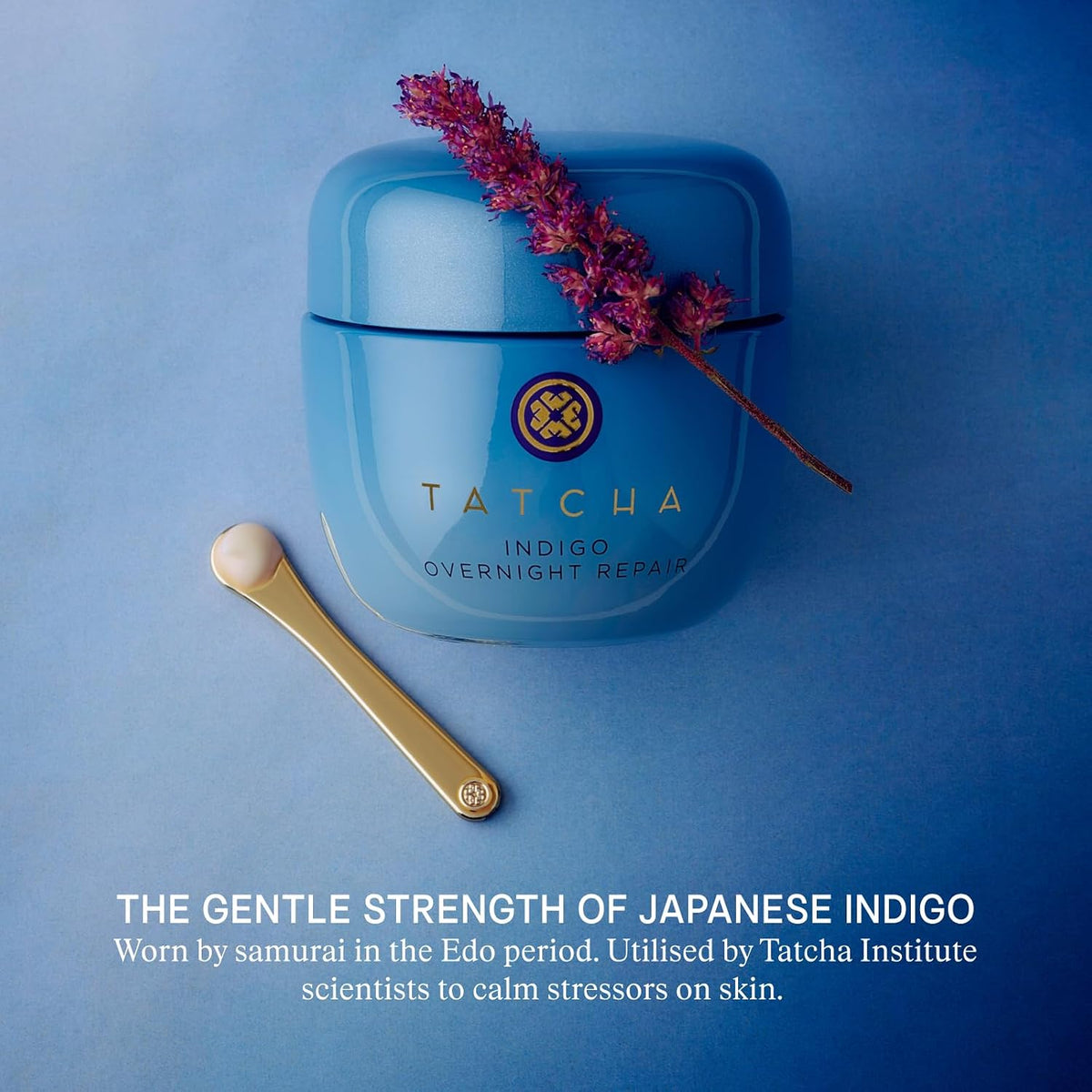 TATCHA Indigo Overnight Repair | Serum Treatment, Fragrance Free Night Cream