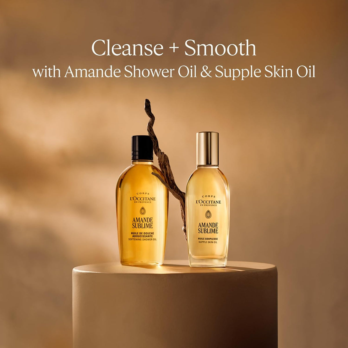 L'OCCITANE Almond Shower Oil, Body Wash & Shaving Base, Vegan